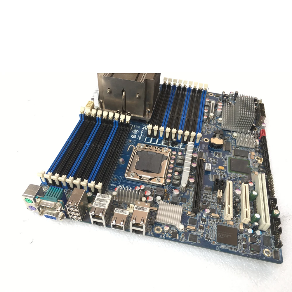 

Motherboard 1366 Dual Server Supports SAS GA-7TESM