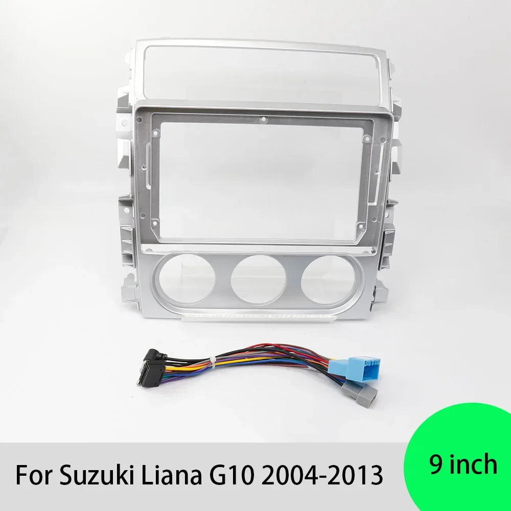 For Suzuki Liana G10 2004-2013 9 Inch Adapter Car Radio DVD Player Fascias Frame Android Audio Dash Panel