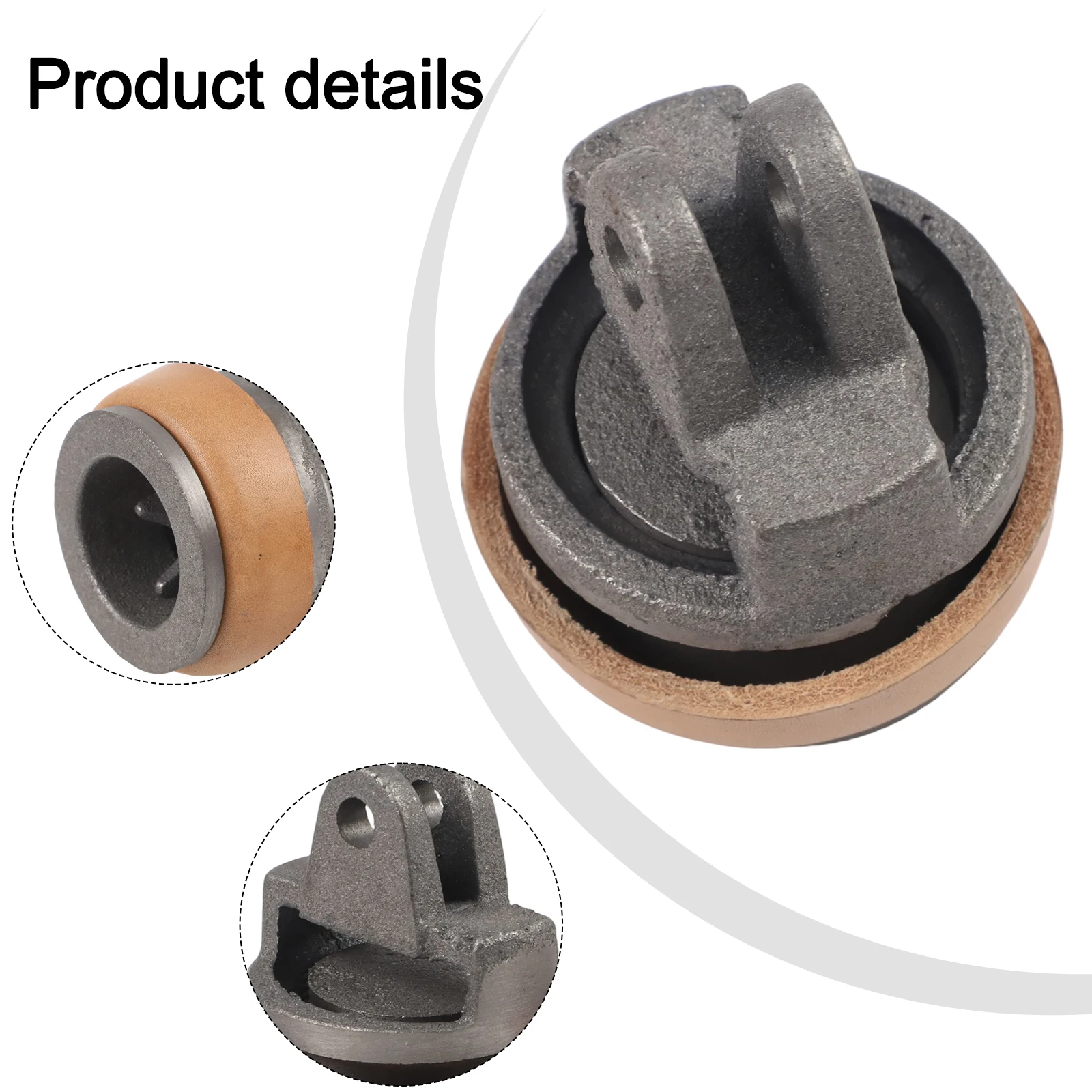 Garden Pump Replacement Parts Accessory Handle Pump Parts Complete Seal Set Cast Iron Material Cowhide Leather Seal
