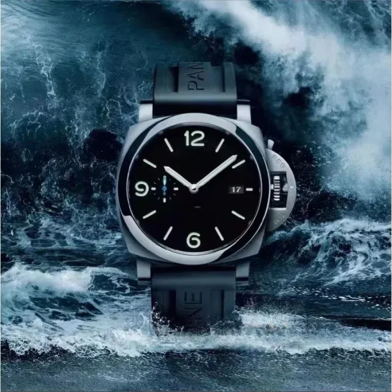 Bring luck Mechanical Watches GMT 100Bar Diving Sapphire 2557 Automatic Movement Wristwatches Super Luminous Men Watch