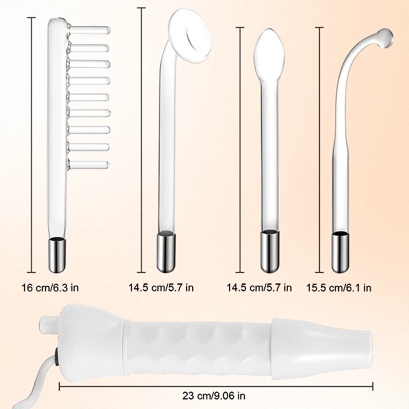 4 في 1 آلة الوجه عالية التردد العلاج الكهربائي عصا مزيل البقع المضادة للتجاعيد وتجديد شباب الجلد الجمال العناية بالبشرة عصا سبا