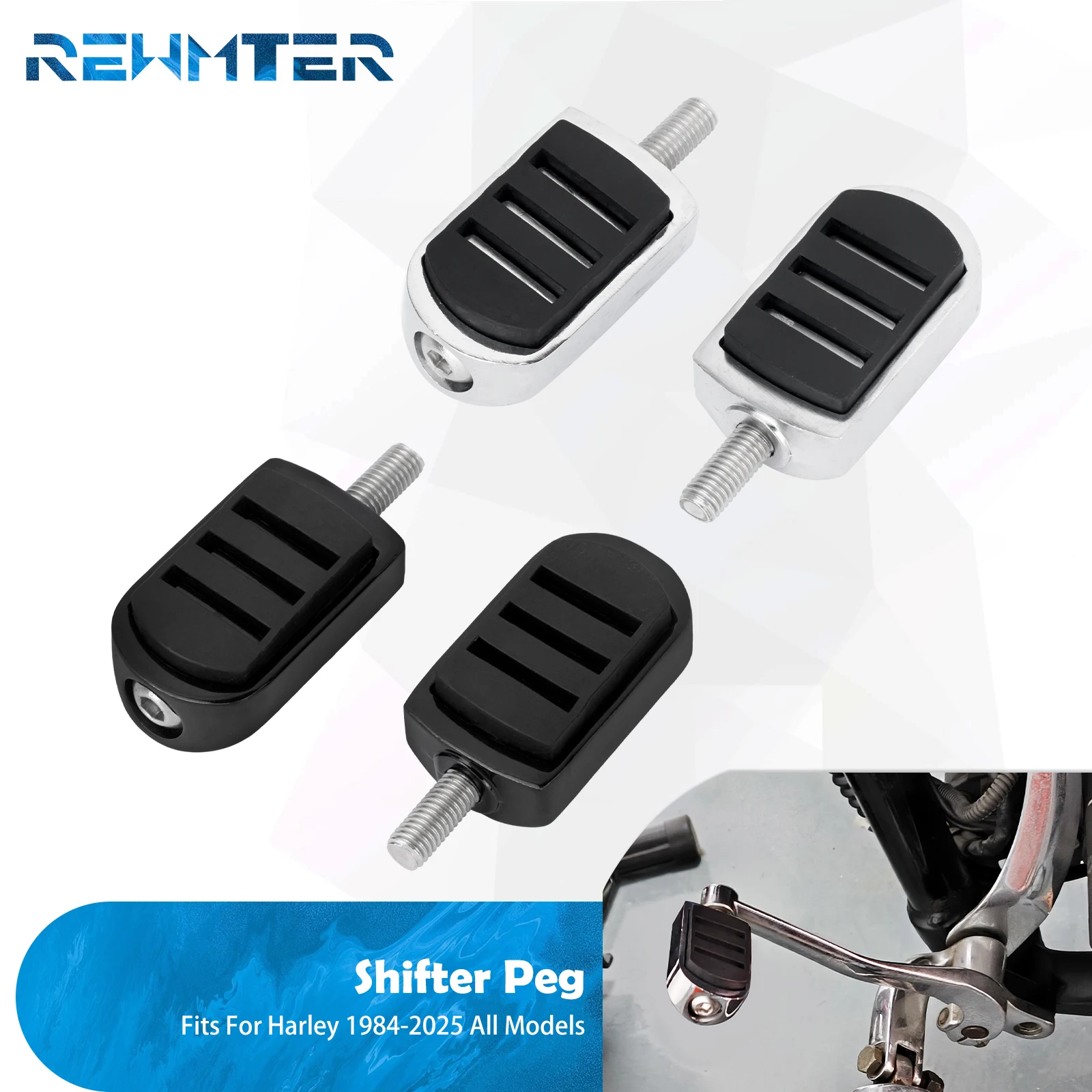 

Motorcycle Shifter Peg Footrest Gear Lever Pedal For Harley Sportster Softail Touring Dyna Road King Street Glide Fatboy 84-2025