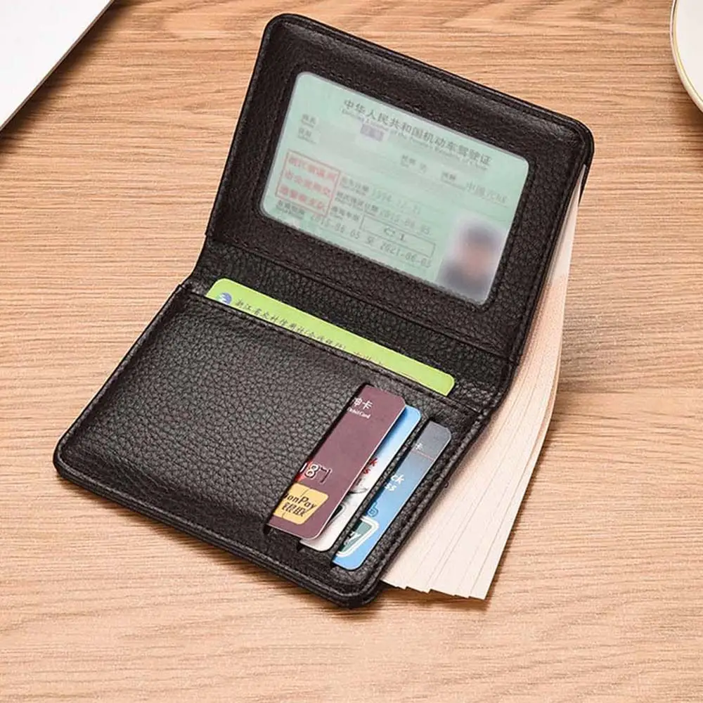 Creative Design PU Leather Cash Clip Mini Money Bag Credit Card Bag Coin Purse Business Card Holder Men Wallet ID Card cover