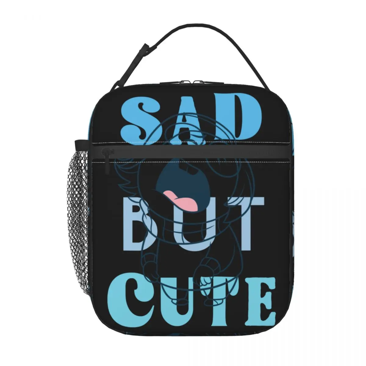 Custom Inside Out Sad But Cute Portable Lunch Boxes Women Leakproof Thermal Cooler Food Insulated Lunch Bag Kids School Children