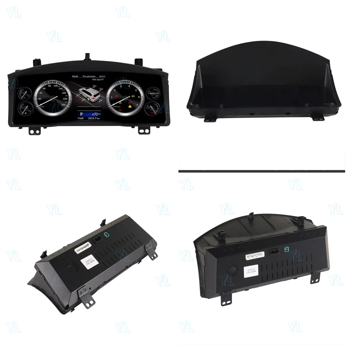 

LINUX авто ЖК-панель приборной панели для Lexus LX570 2007-2015 лет, цифровая кластерная панель приборов, дисплей Snel Xometer