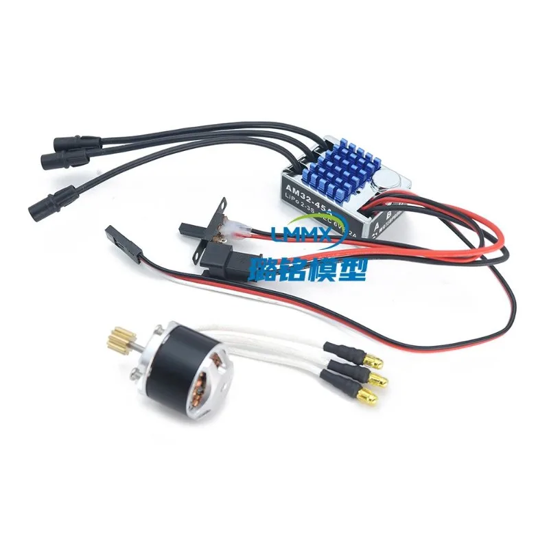 Ensemble de moteurs Outrunner de boîte de vitesses entièrement métallique améliorée pour voitures MN RC modèles MN78/MN82S/MN168/MN99S pièces de Conversion sur chenilles robustes