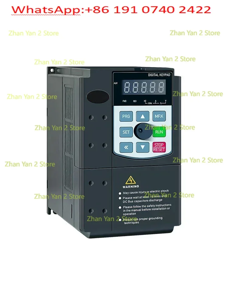 Inverter Three-phase 380V4/7.5/11/15/22/30/37KW Heavy Duty Vector Lathe Engraving Fan Water Pump