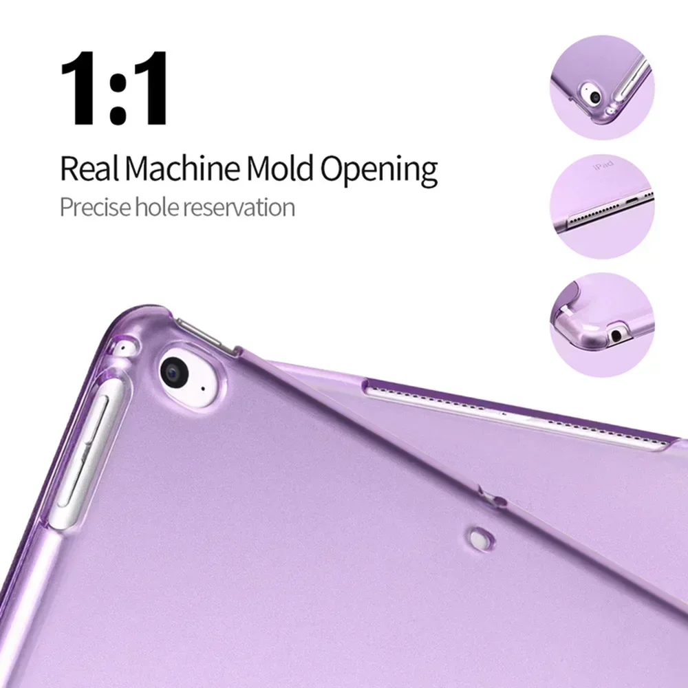 Case For iPad Pro 12.9 Cover 2015/2017 A2014 A1895 A1876 A1671 A1584 A1652 Lightweight Slim Cover Magnet iPad Air 13 2024 funda