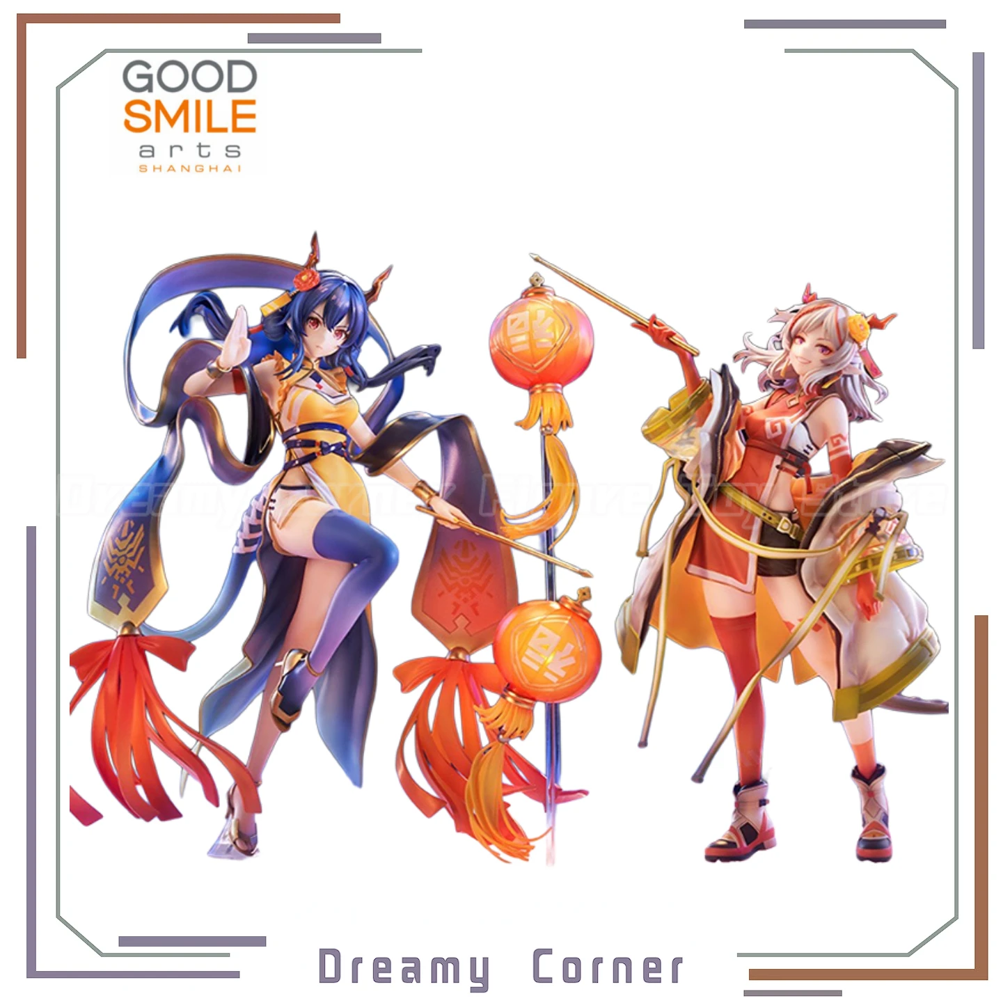 

【В наличии】Оригинальные GSAS GSC Arknights Year Chen Liangchen Jinnian VER, 2 шт., масштаб 1/7, фигурки, игрушки, красивая модель для девочек, украшения