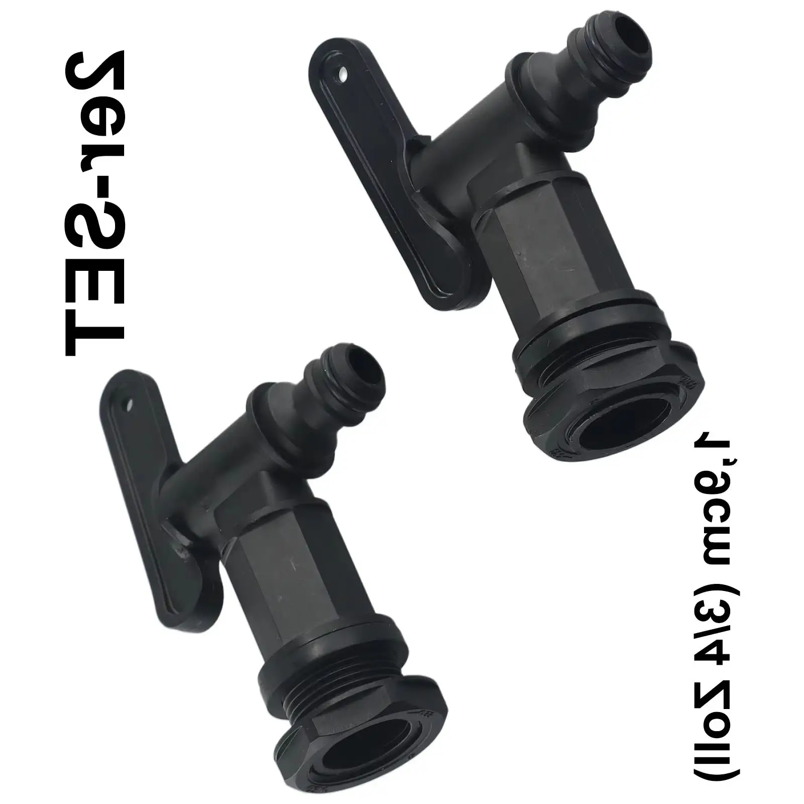 

2pcs Replacement IBC Barrels Butt Tap Rain Barrels Water Tank 3/4in Faucet Garden Water Barrels Tank Spout Valve accessories