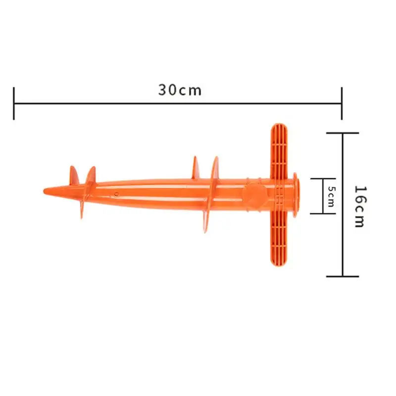 Portable Fixed Beach Umbrella Base, Sand Anchor, Parasol Ground Anchor, Sunshade Bracket, Hanging Hooks for All Beach