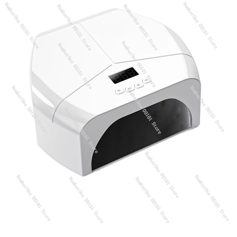 

Высокоэффективная светотерапевтическая машина: 72 светодиодных лампы с бусинами, светоотражающая нижняя пластина из нержавеющей стали, УФ-лампа для выпечки для дизайна ногтей