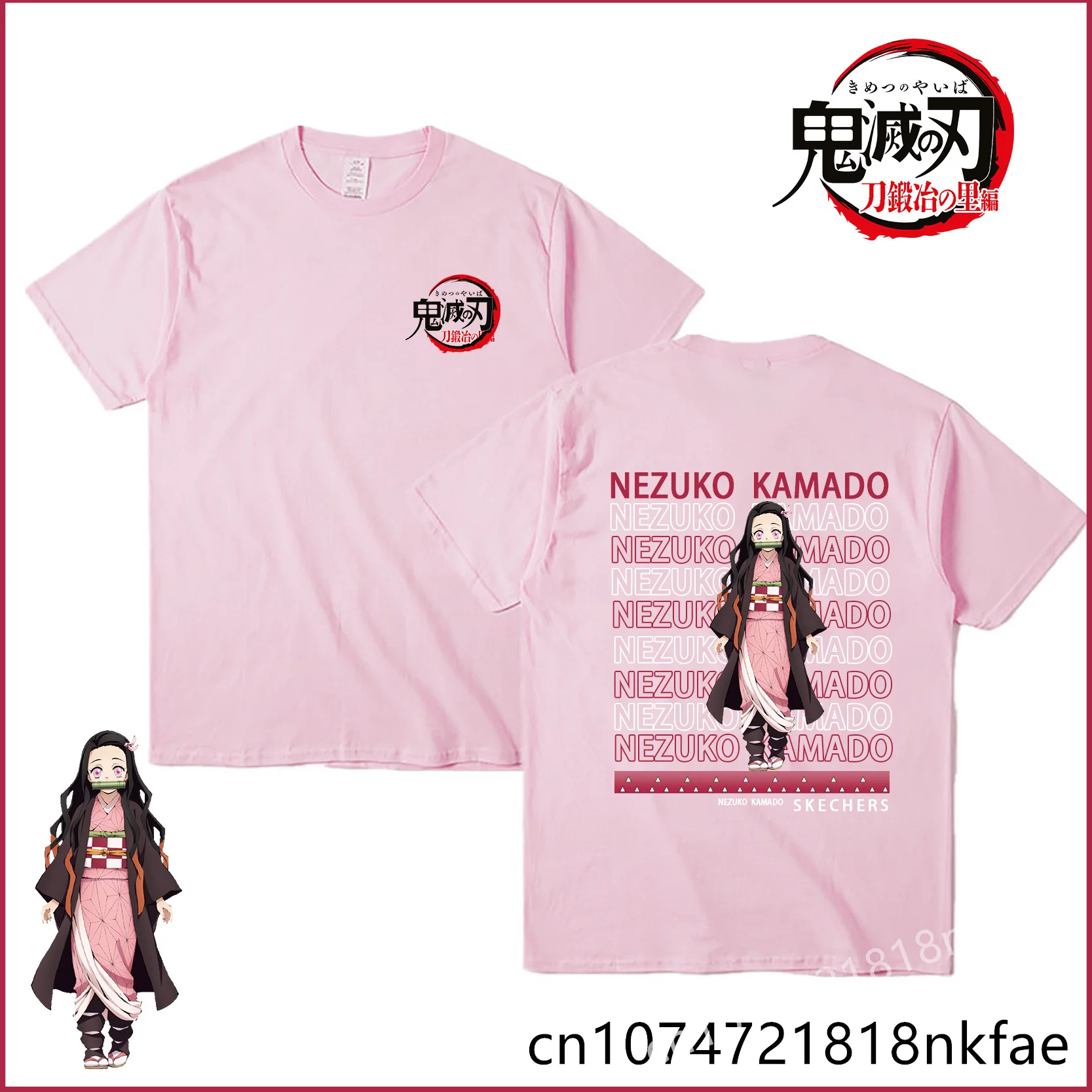 

Demon Slayer T Shirt Men Women Kimetsu No Yaiba Nezuko Shirt Male Female Tanjirou Kamado Graphic Tee Shirt Japanese Anime Manga