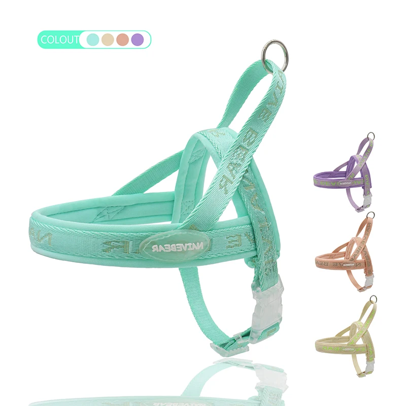 

Lightweight Saddle Design Dog Harness Breathable Adjustable Quick Fit Pet Harness for All Breeds Bichon Frise Corgi Accessories