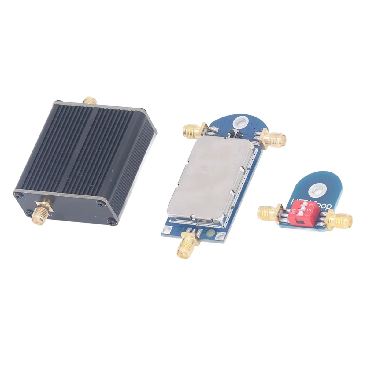 2026 جديد + هوائي حلقة مغناطيسي صغير نشط واسع النطاق 50K-500MHz راديو الموجات القصيرة هوائي حلقة نشط HF AM FM VHF UHF SDR #4