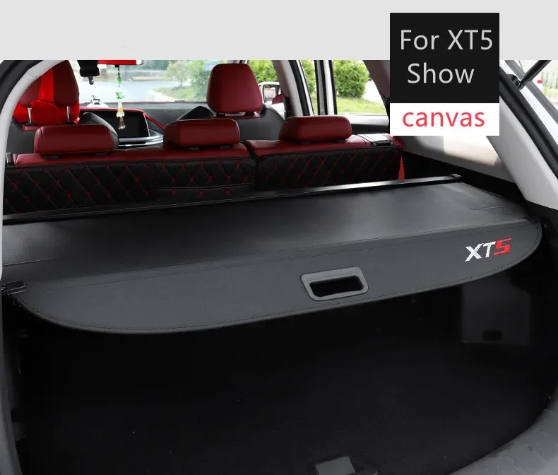 

Car Rear Cargo Cover For Cadillac XT5 XT4 2020-2021 privacy Trunk Screen Security Shield shade Auto Accessories