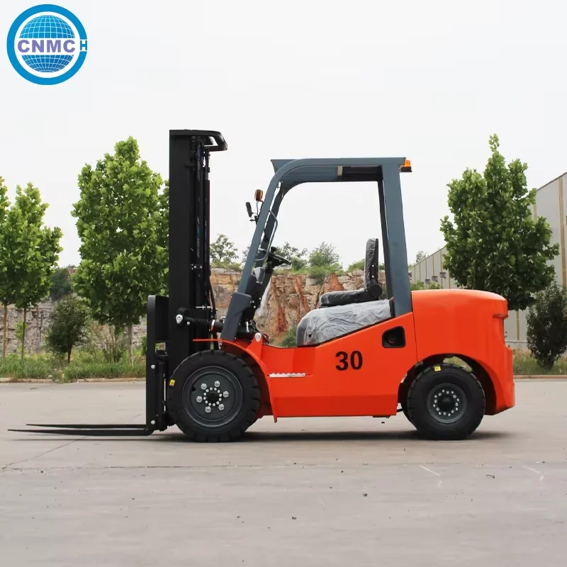 

CNMC Fuel Forklift 3 Ton Rated capacity Fuel Forklift High Capacity Customizable Fork Lift CE Certification Forklifts Warehouse