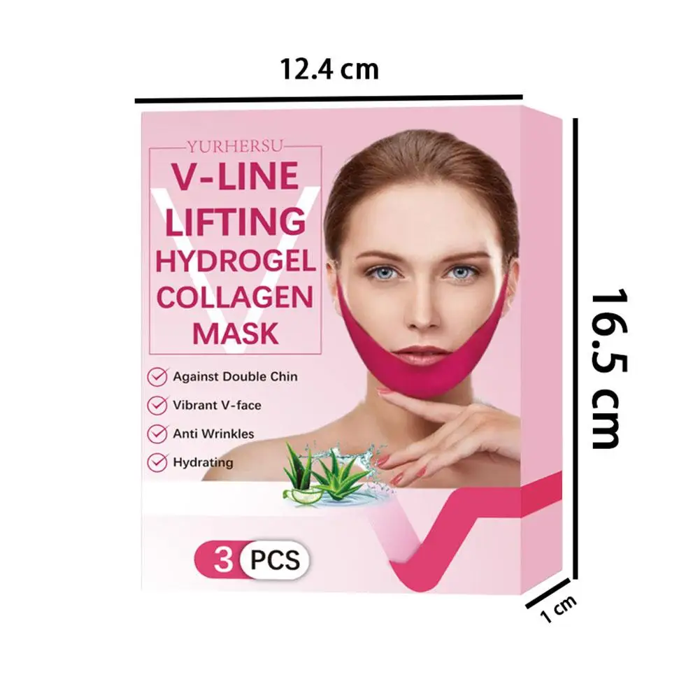 Patch amincissant réutilisable pour le visage pour femme, ceinture de levage du ruisseau, sangle de massage facial, forme du visage, joue, double ruisseau, V Line, SAP