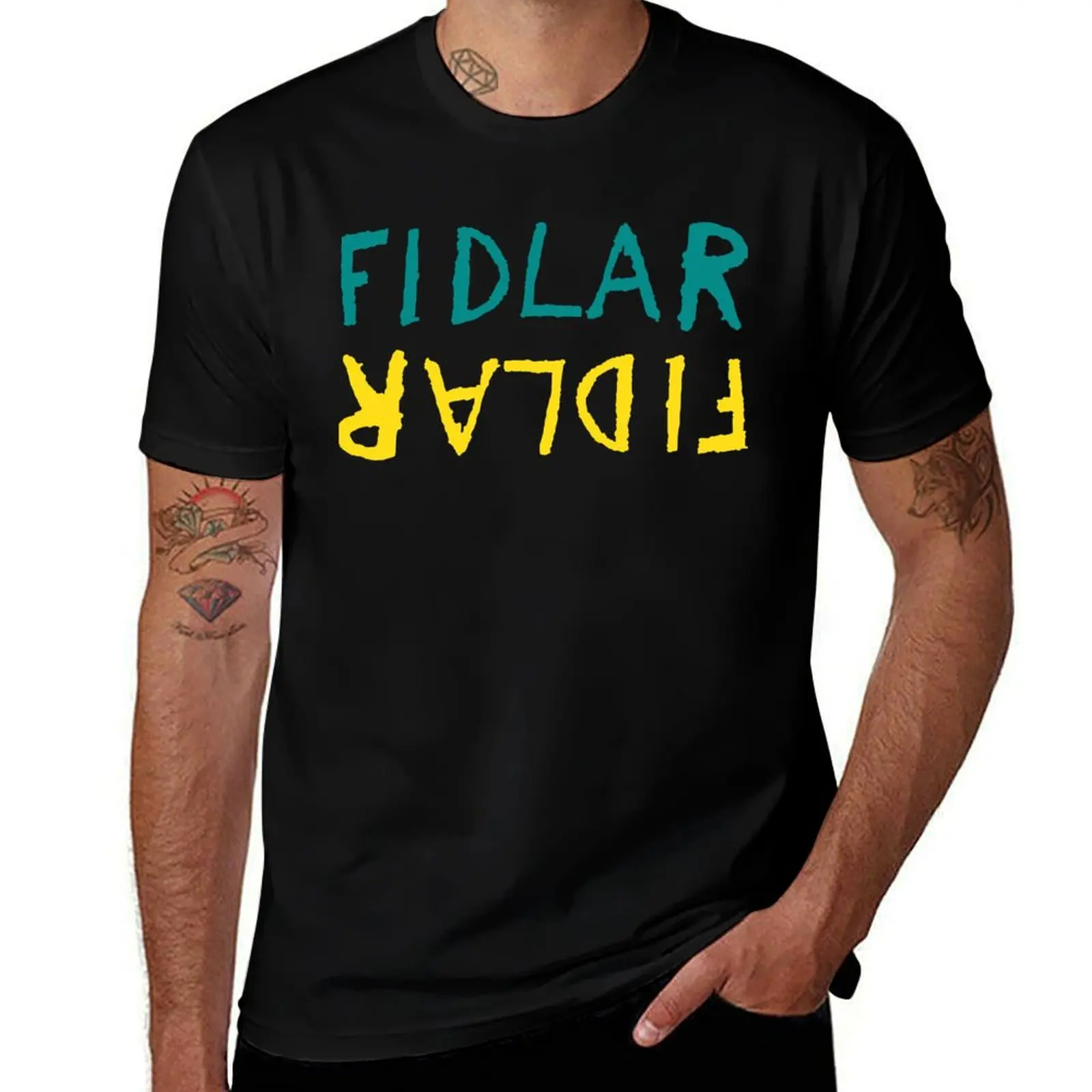 

FIDLAR T-Shirt man graphic t shirt t shirts for man slim fit cotton t shirt man T-Shirt