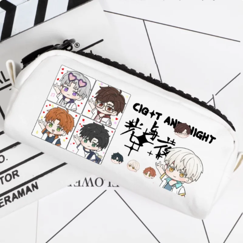 

Anime Light and Night Osborn Pencil Case Oxford Canvas Storage Bag Pencil Box Pencilcase School Pen Bag 2677