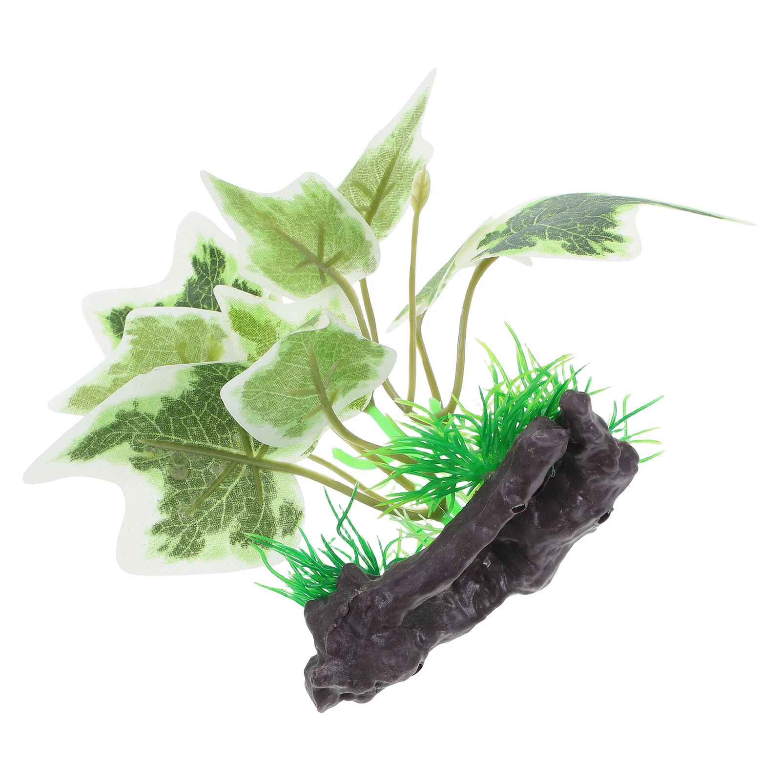 

Aquarium Decor Artificial Plants for Fish Tank Simulated Aquatic ABS Mini Natural Decorations Longlasting Color Realistic Safe