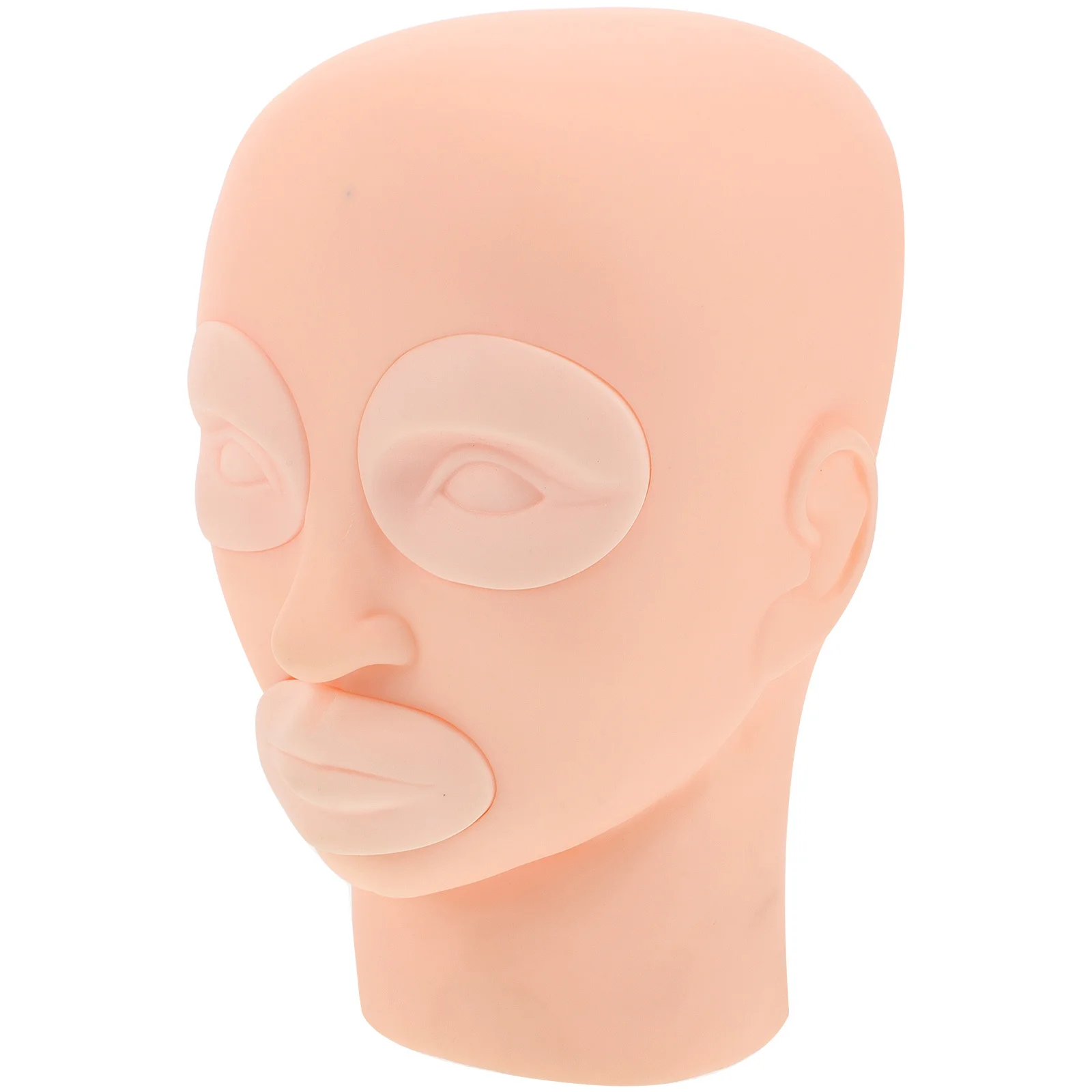 

Soft Silicone Practice Head for Microblading Eyebrow Lip Eyeliner Tattoo Training Removable Sturdy Design Makeup Practice Head