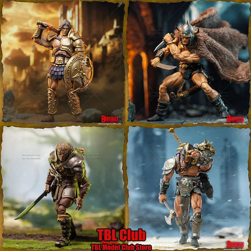 

In Stock Original HS 1/12 Scale 6-inch Savage Furnace Wave2 Barbarians Series With Kit Full Set Action Figure Male Soldier Toys