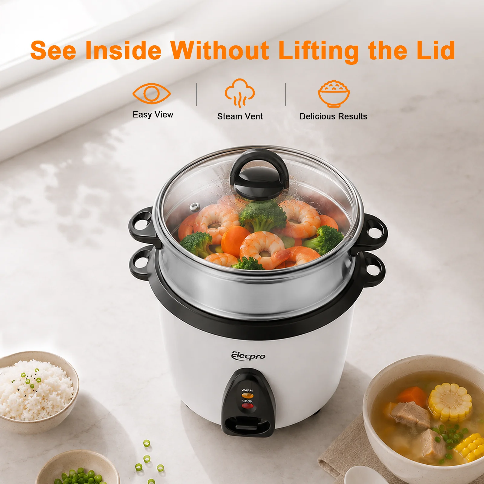 Elecpro 10-Tassen-Multifunktio – Rice Cooker 10 Cup Bewertung und Preis
