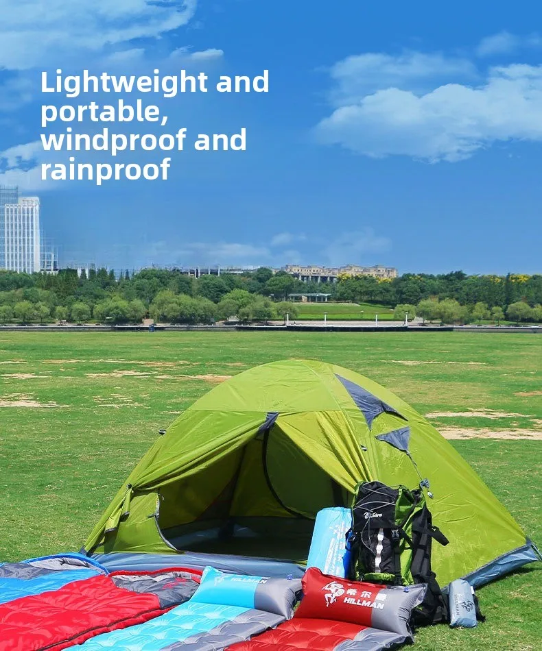 

2025 New Double Windproof and Waterproof Camping Tent Hiking Tent