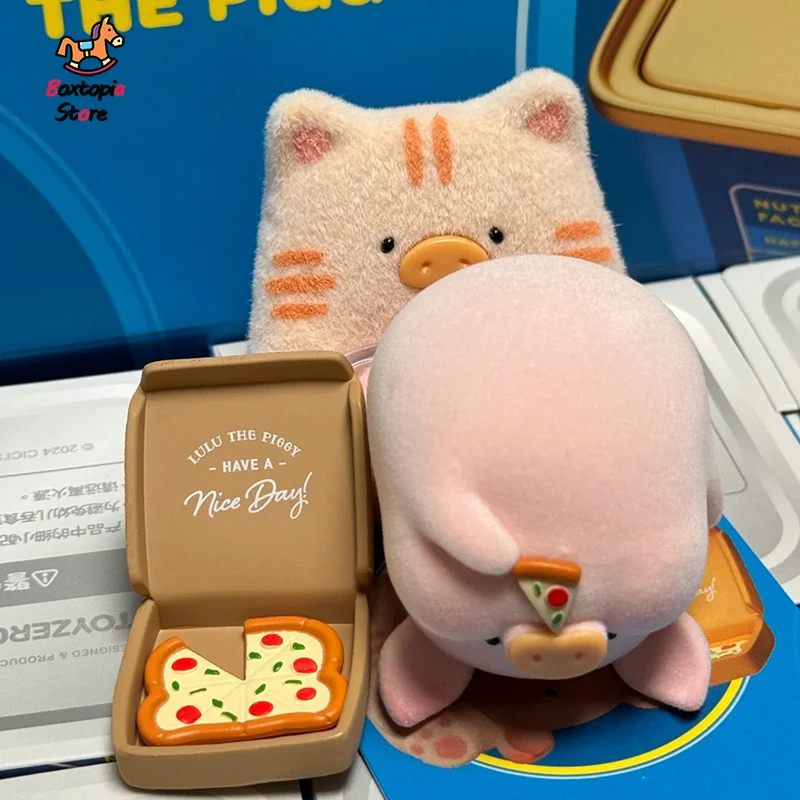 

New Original Lulu Pig Associated Daily Blind Box Kawaii Pig Anime Figure Doll Surprise Bag Room Ornament Collection Model Toy