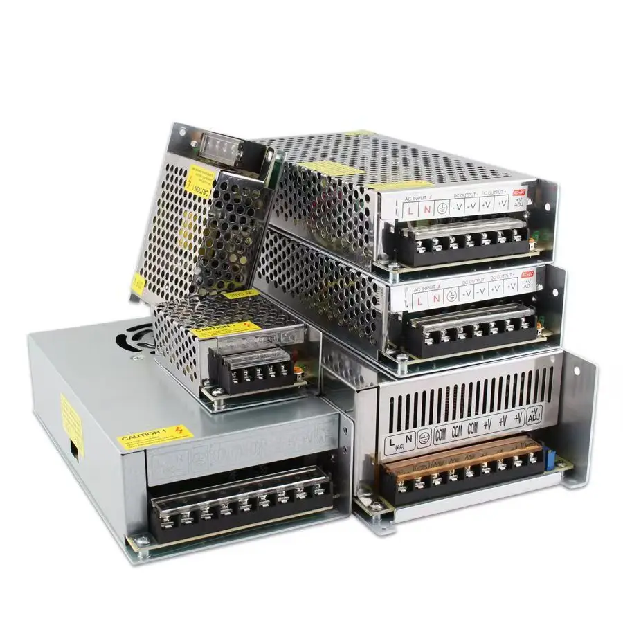 AC DC 3V 9V 15V 18V Power Supply 3A 5A 10A Transformers 220V To 3 9 15 18 V Volt AC/DC Power Supply 220V To 12V Mean Well