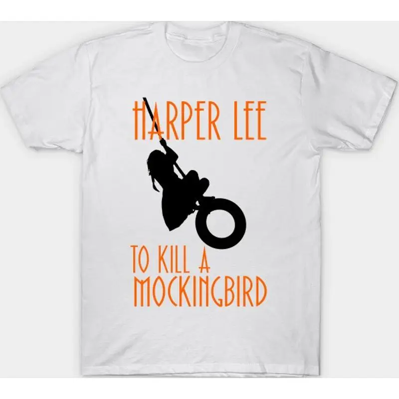 تي شيرت كلاسيكي لفيلم روبرت موليجان لقتل الطائر المحاكي هاربر لي