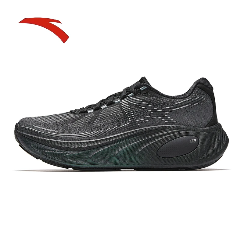 

ANTA GUANJUN CHENGFENG 2 Новые кроссовки для бега на открытом воздухе для мужчин и женщин с износостойкой толстой подошвой и амортизацией.