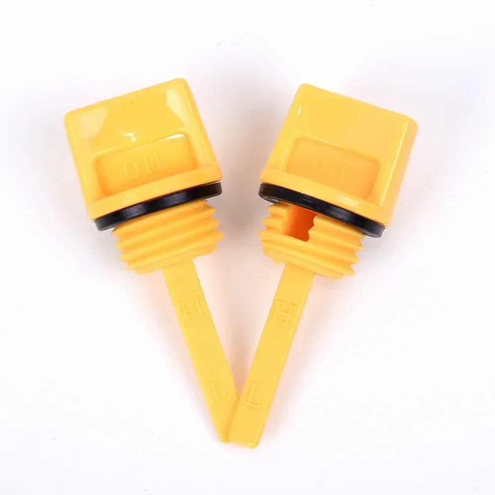 2pcs Oil Filler Cap Dipstick For HONDA GX200 Lawn Mower Engine Motor Parts Refueling Port For Small Engine 5.5 6.5HP