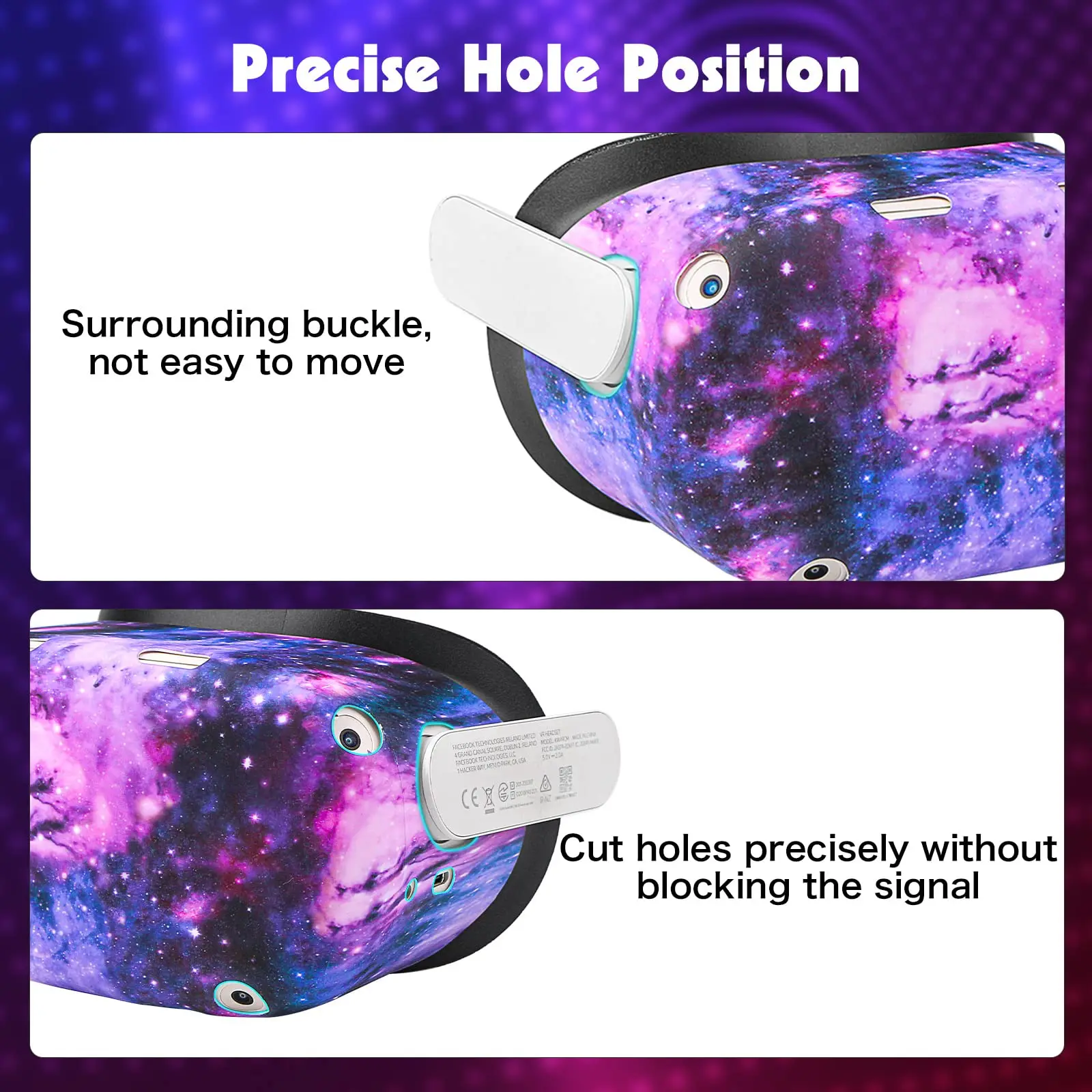 Защитный чехол для Oculus Quest 2, чехол для гарнитуры виртуальной реальности, накладка на лицо, контроллер для Oculus Quest 2, аксессуары, чехол виртуал...