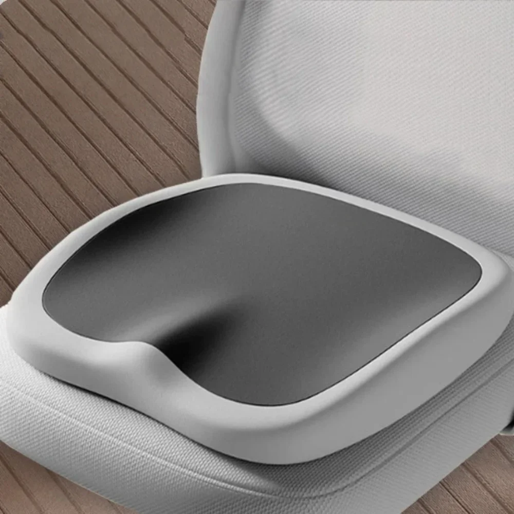 Ergonomic Memory Foam Seat Cushion Hip Waist Support Portable Chair Pad for Long Sitting Office Car Home Use