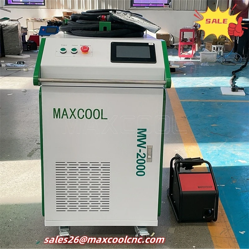 Fiber Laser Source Water-cooled Handheld Portable Metal Welding Cutting Machine With Single Wire Feeder Weld Penetration 4mm