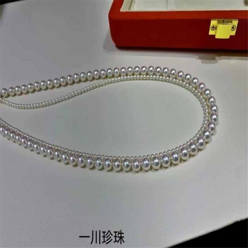 Vintage crafts, exquisite pearl collarbone chain necklaces, ethnic style accessories, auspicious accessories, gifts