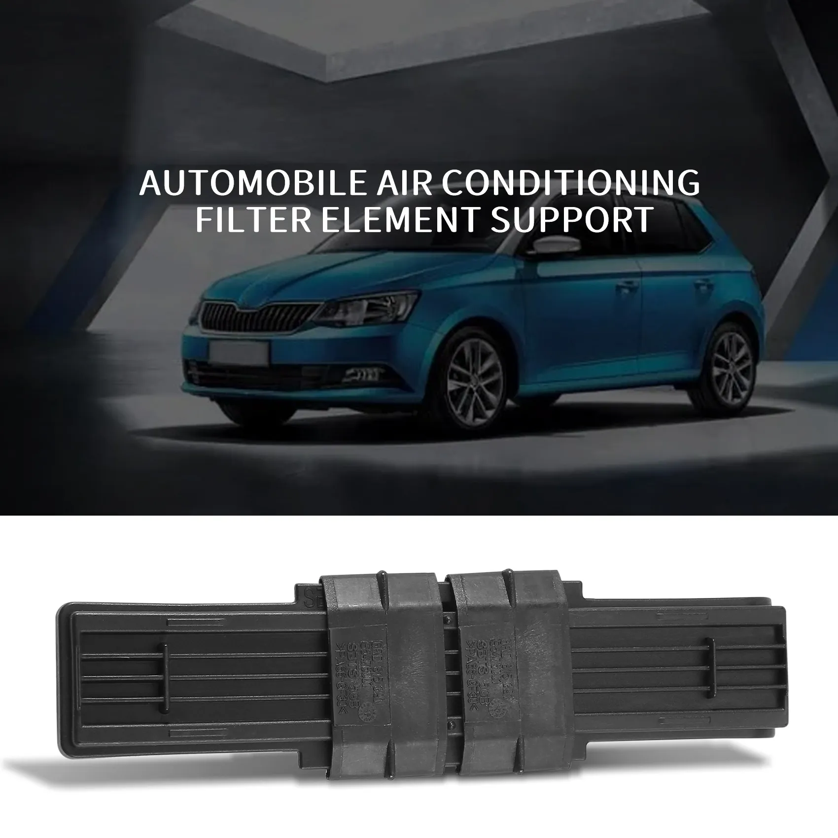 Car AC Cabin Filter Cover Plate Replacement for Polo Skoda Fabia