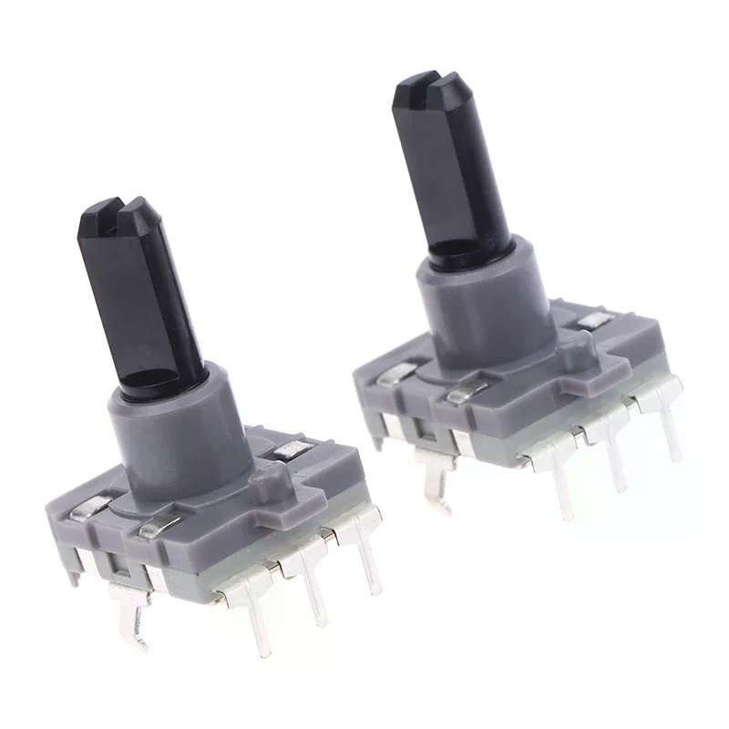 2Pcs EC16 Rotary Encoder 3Pins 360 Degree Infinite Rotation Gear Selection Controller Washing Machine Microwave Oven Accessories