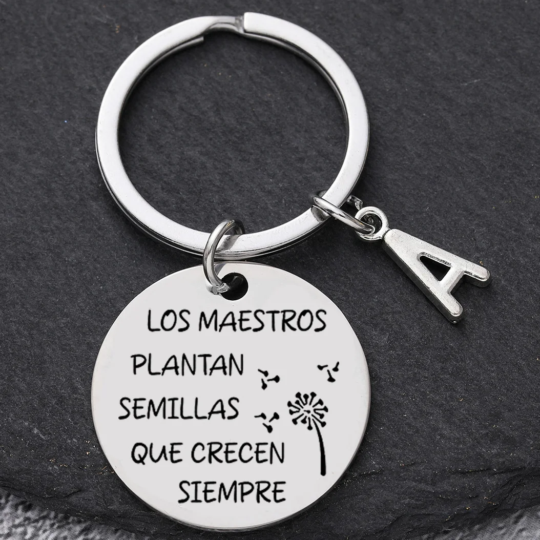 1PC Keychains To Teachers Regalo Profesor Llavero Profesor Regalo Profesor Graduado Regalos Cumpleaños