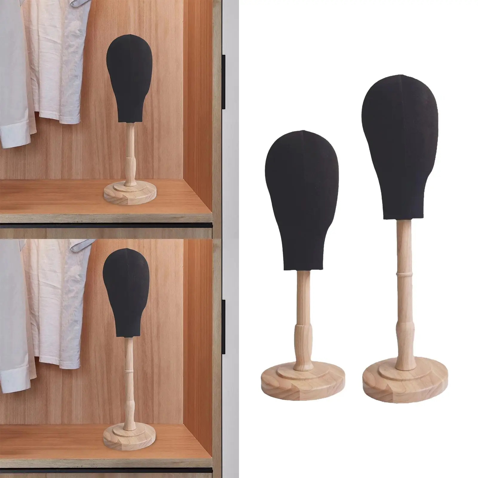 マネキンヘッド多目的頑丈かつらスタンドビジネス個人使用家庭用