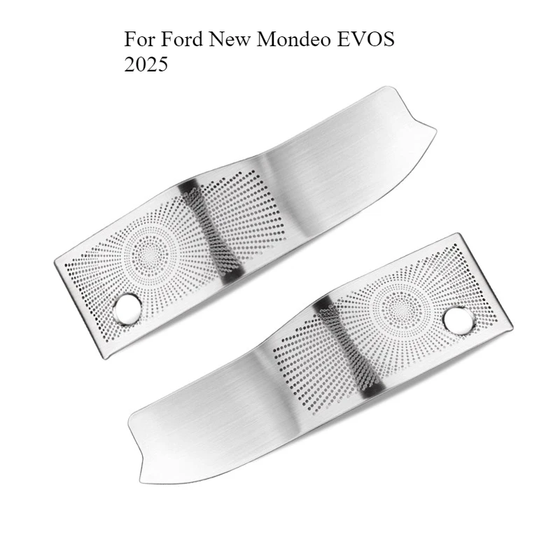 

For Ford New Mondeo EVOS 2025 Stainless Steel Speaker Covers & Interior Trim Kit - Premium Dashboard & Door Handle Accents
