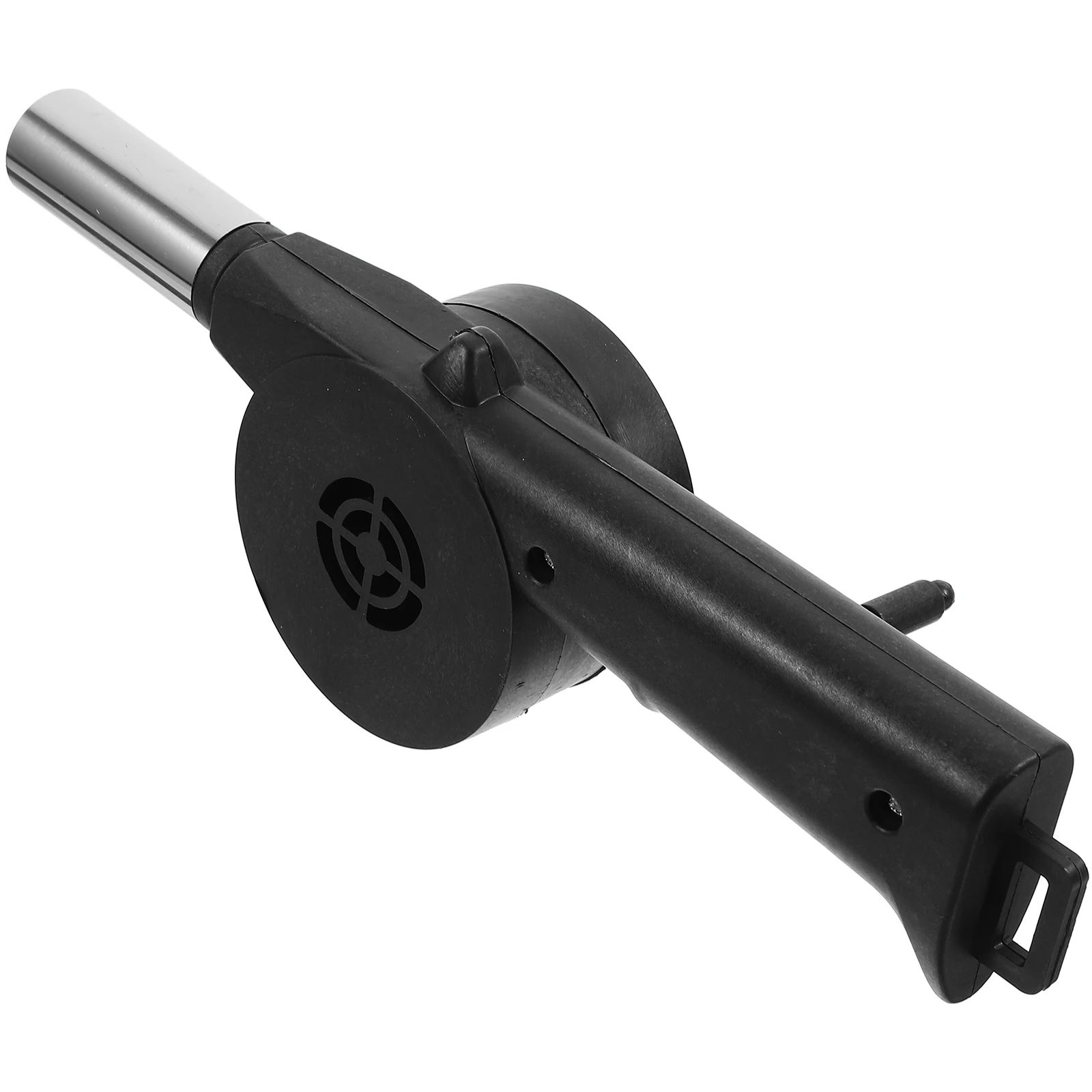 

Hand Crank Blower BBQ Accessories Small Grill Black Barbecue Manual Air Fan Outdoor Cooking Fire Starter Portable Compact
