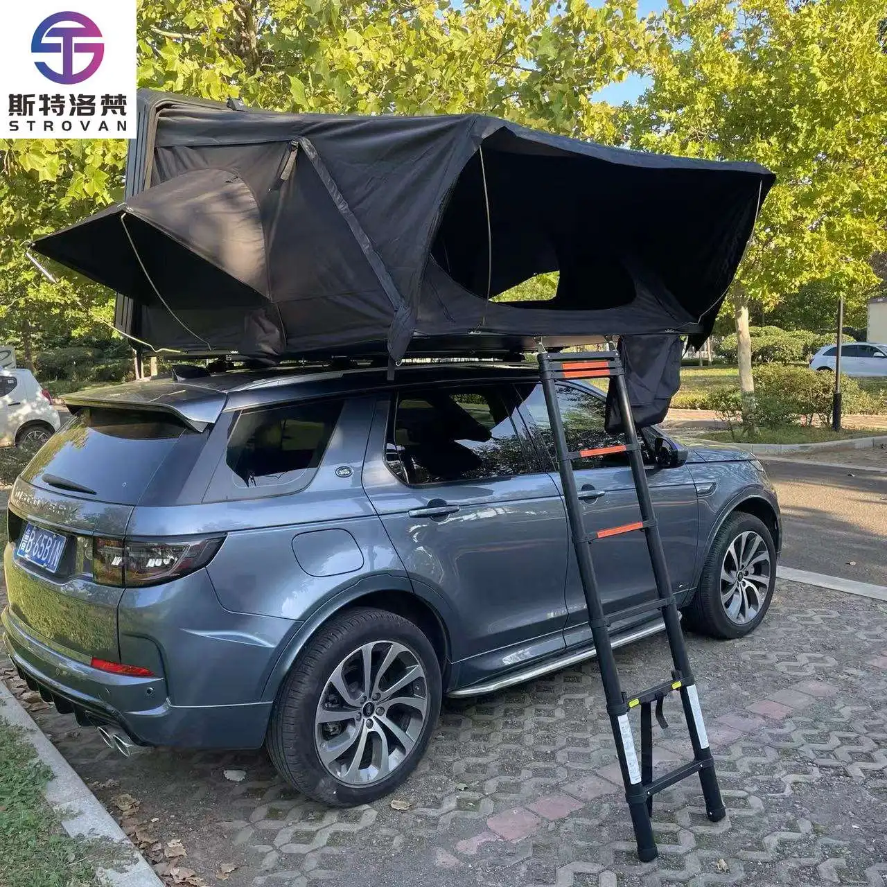 

STLF LZS New Style Outdoor Rooftop Tent Camping Waterproof Roof Top Tent Hard Shell for Camping