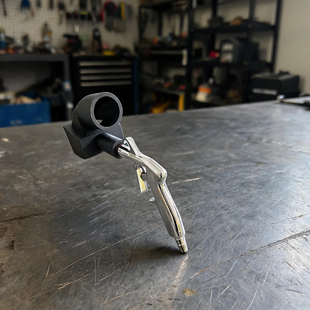 Pneumatic Vacuum Blower Tool for Vehicle Cleaning Supporting Both 32mm and 44mm Vacuum Hose Connections for Broad Compatibility