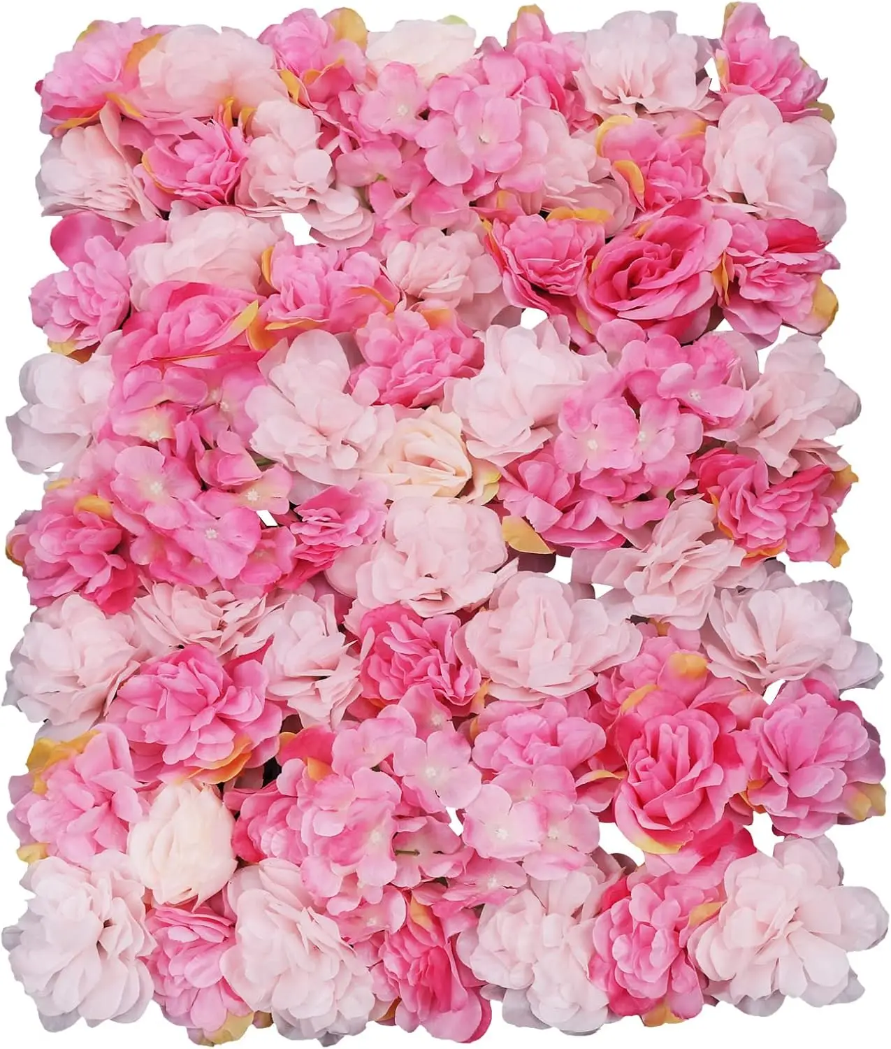 

6шт искусственный шелк роза стены панели искусственный цветок розы стены панели