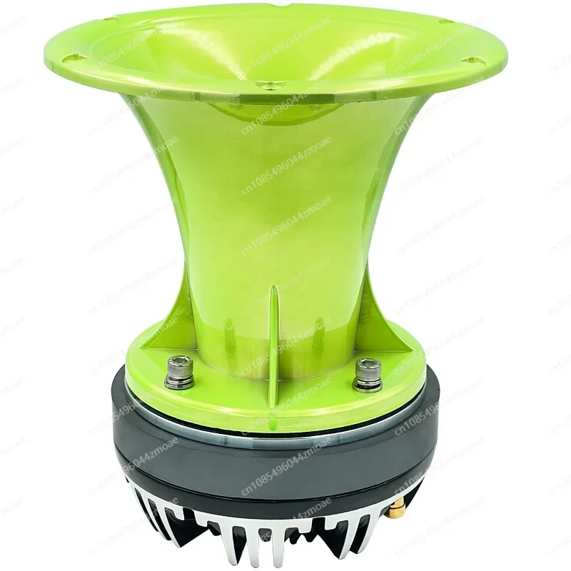 2-Inch Outlet Speaker Waveguide Green CR for Bolts on Compression Drivers - Green UV Protected Chrome Drivers Guide