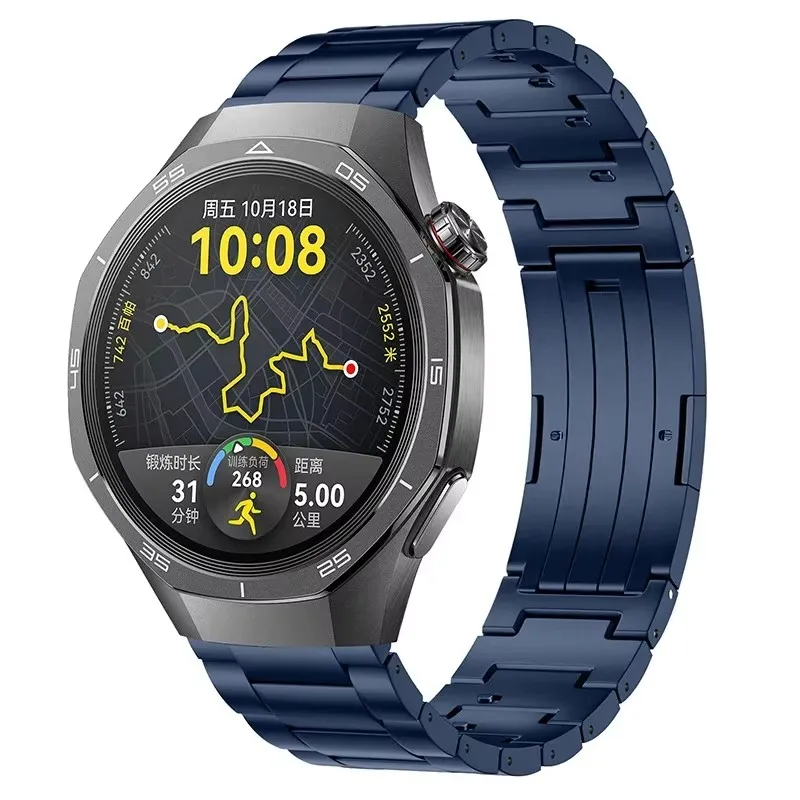 

Watch Strap 20 22mm Titanium for Huawei Watch GT5 Pro 46mm Quick Release for Huawei Watch 4 3/GT5/GT4 Samsung Watch 7 6 5 4