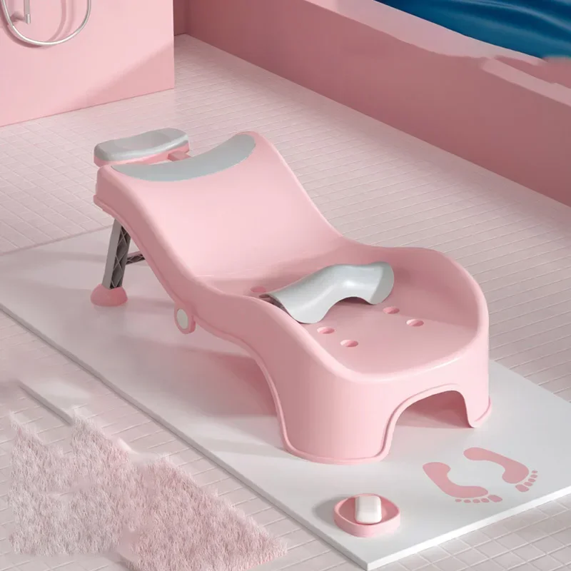 Adult Shampoo Chair Hairdresser Hair Wash Kids Salon Shampoo Bed Home Beauty Shaving Lit Shampooing Spa Salon Furniture